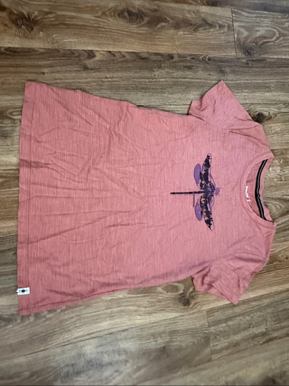 Smartwool Dusty Rose Dragonfly Tee - Picture 8 of 8